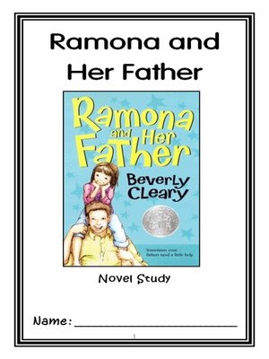 cover image of Ramona and Her Father (Beverly Cleary) Novel Study / Reading Comprehension